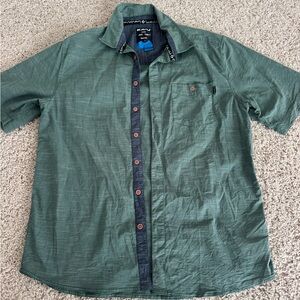Kavu Men's Forest Green Button Down Shirt